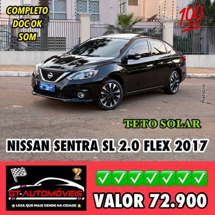 NISSAN SENTRA 2.0 SL 16V FLEXSTART 4P AUTOMÁTICO NISSAN SENTRA 2.0 SL 16V FLEXSTART 4P AUTOMÁTICO